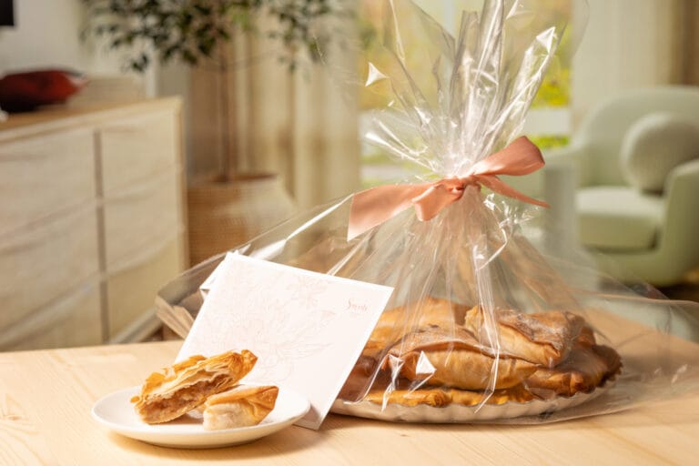 Platou trigoane cu mere - imagine 2